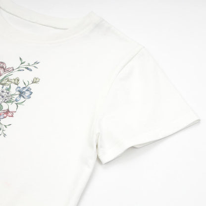 ORION×MERCURYDUO ブーケフラワープリントTee（オフホワイト）