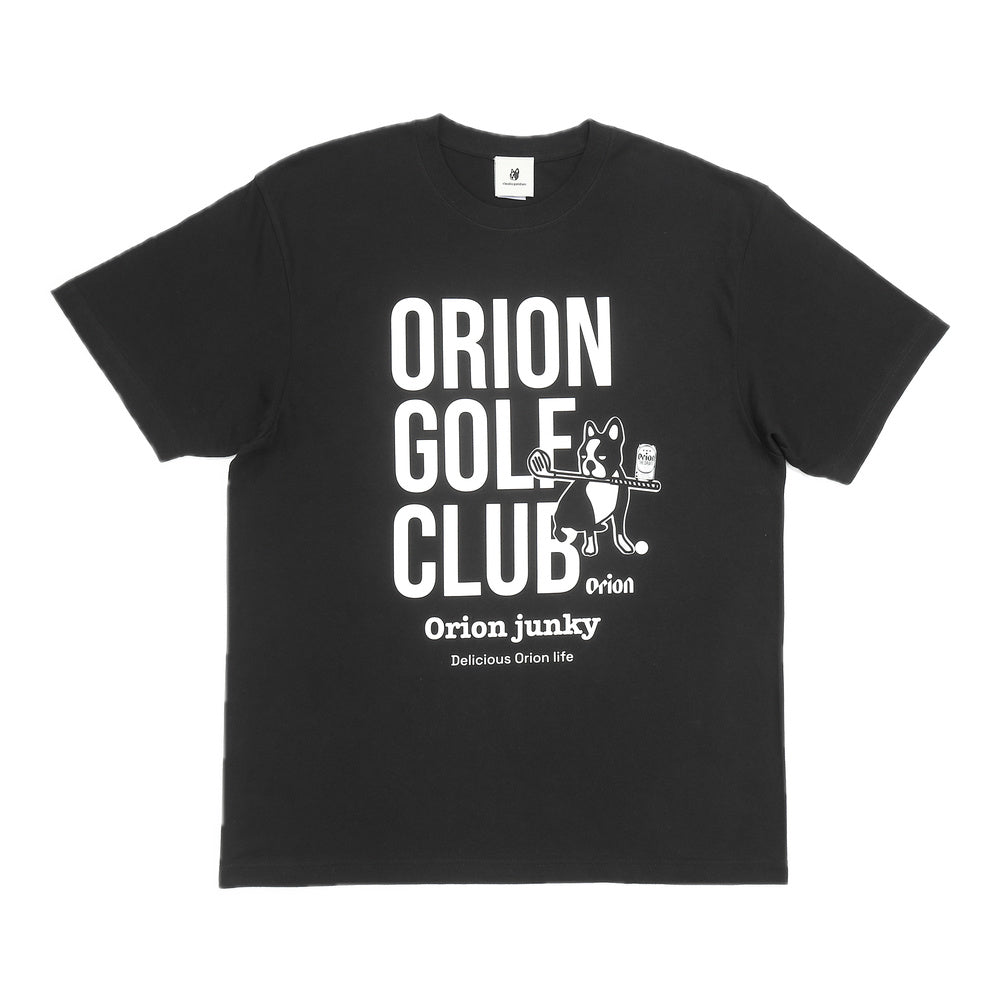 【JUNKY × ORION】 Tシャツ（GOLFCLUB）ブラック