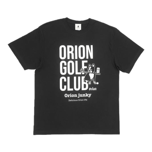 【JUNKY × ORION】 Tシャツ（GOLFCLUB）ブラック