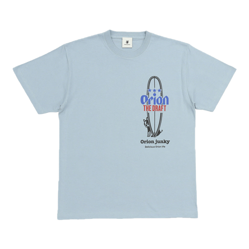 【JUNKY × ORION】　Tシャツ（SEEK） （カラー：ブルー）