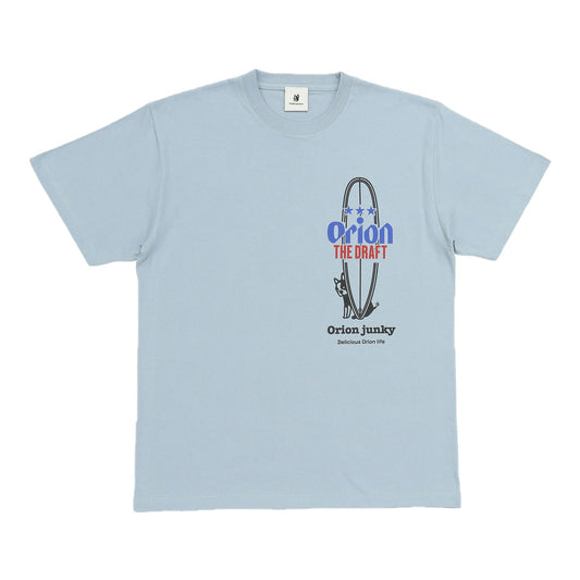 【JUNKY × ORION】　Tシャツ（SEEK） （カラー：ブルー）