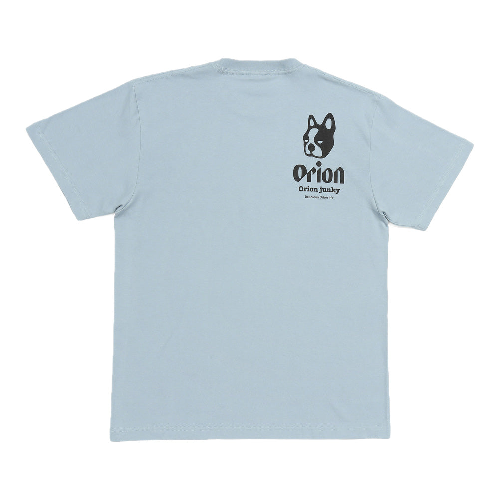 【JUNKY × ORION】　Tシャツ（SEEK） （カラー：ブルー）