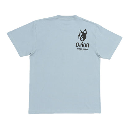 【JUNKY × ORION】　Tシャツ（SEEK） （カラー：ブルー）