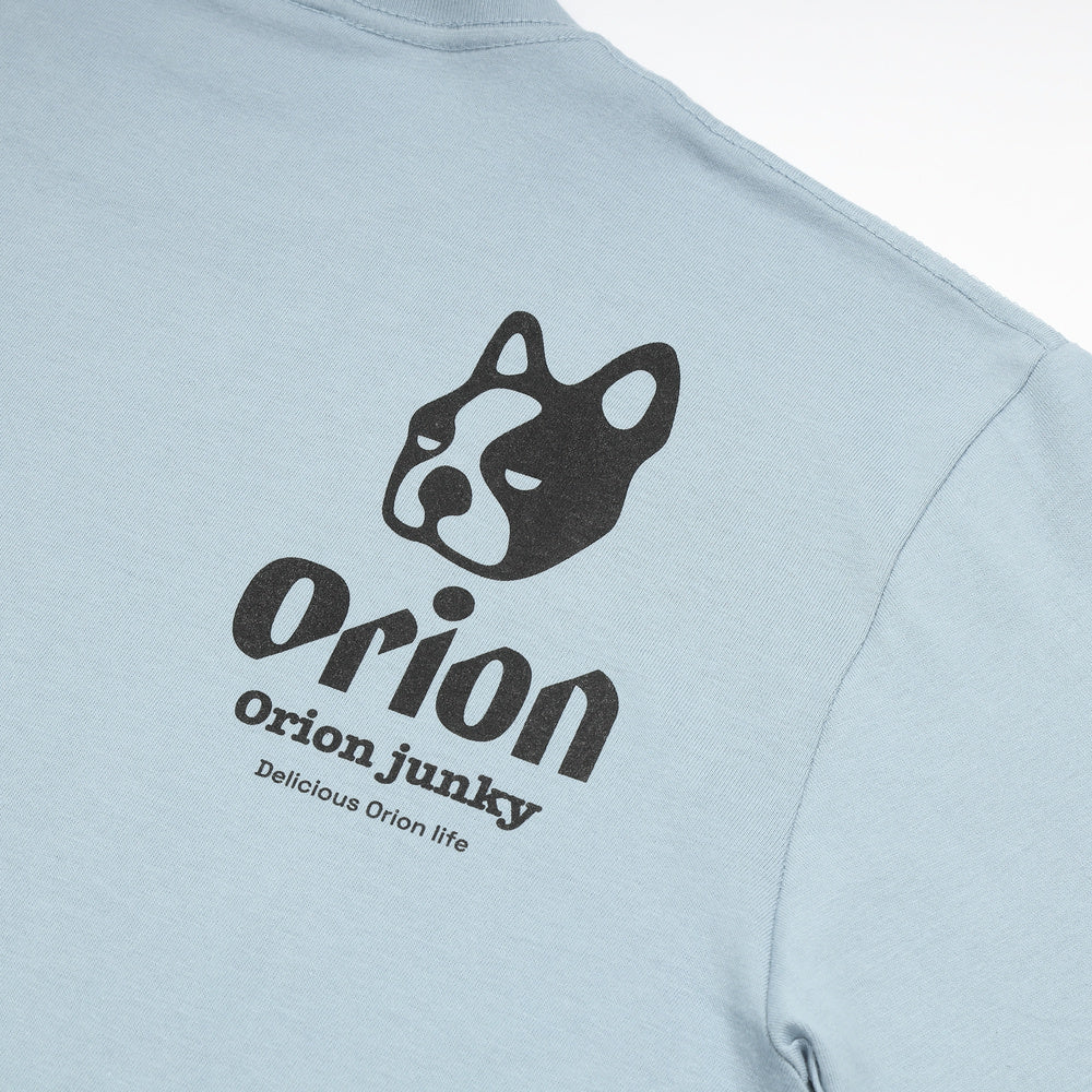 【JUNKY × ORION】　Tシャツ（SEEK） （カラー：ブルー）