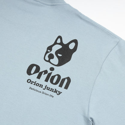 【JUNKY × ORION】　Tシャツ（SEEK） （カラー：ブルー）