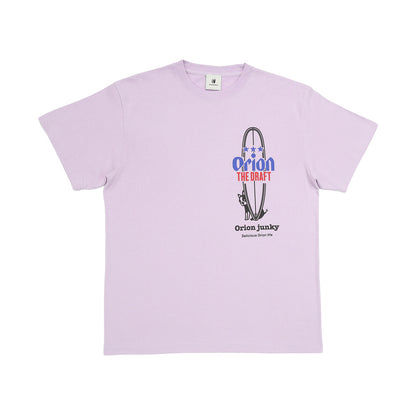 【JUNKY × ORION】　Tシャツ（SEEK） （カラー：パープル）