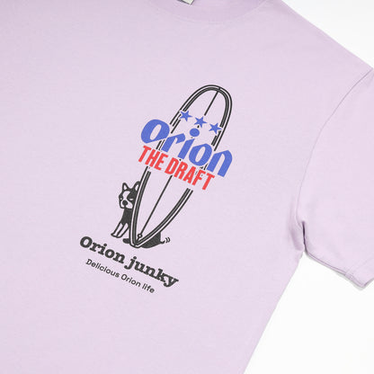 【JUNKY × ORION】　Tシャツ（SEEK） （カラー：パープル）