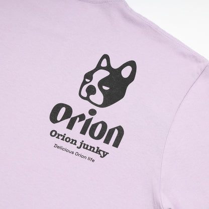 【JUNKY × ORION】　Tシャツ（SEEK） （カラー：パープル）