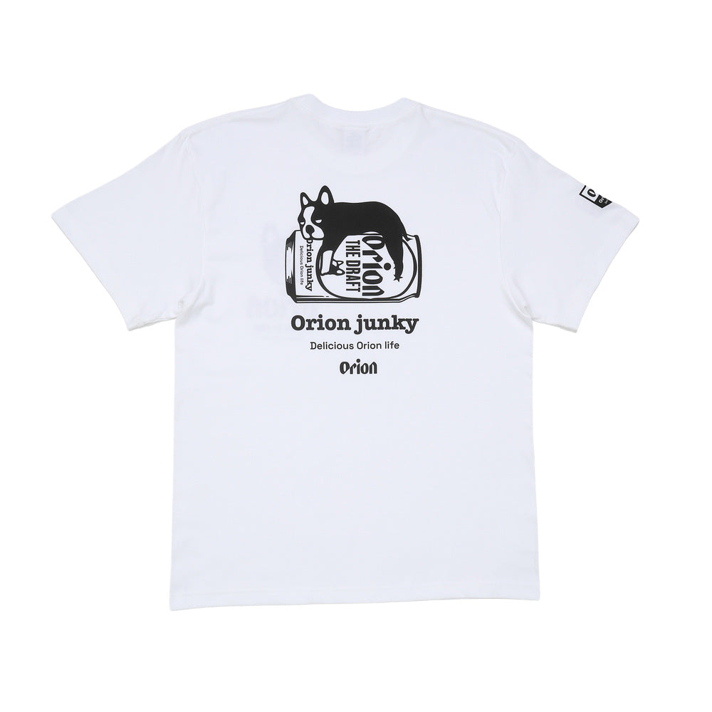 【JUNKY × ORION】 Tシャツ （CAN） ホワイト