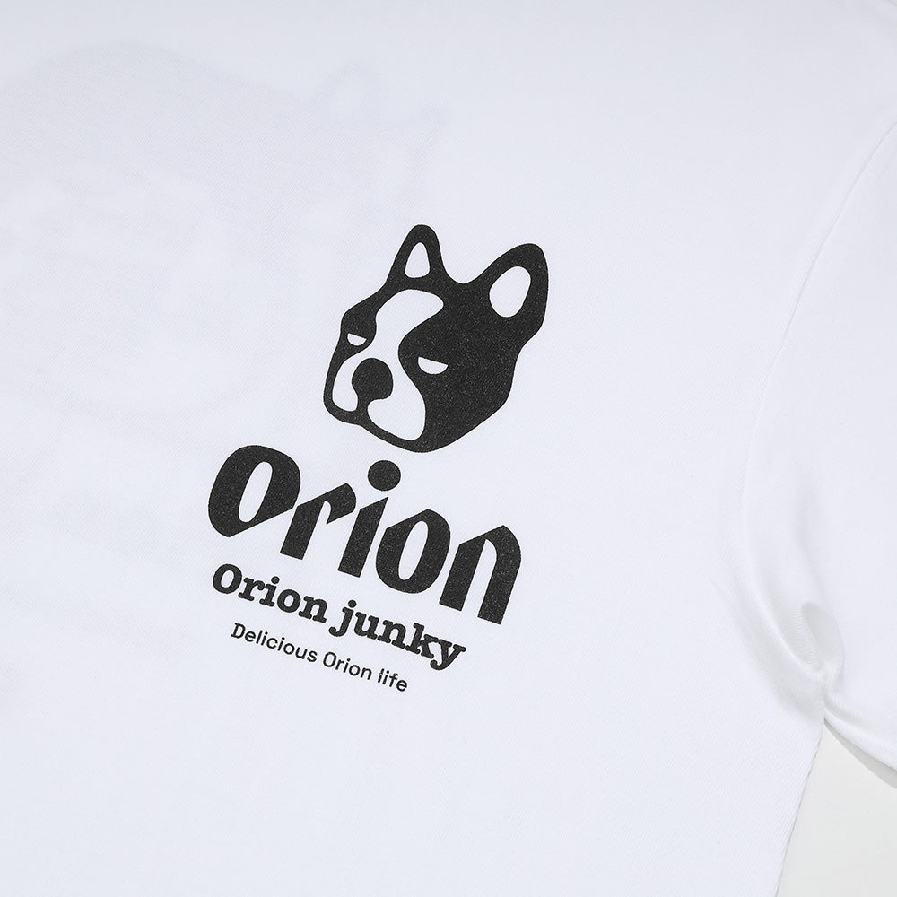 【JUNKY × ORION】 Tシャツ （CAN） ホワイト