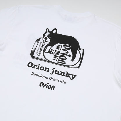 【JUNKY × ORION】 Tシャツ （CAN） ホワイト