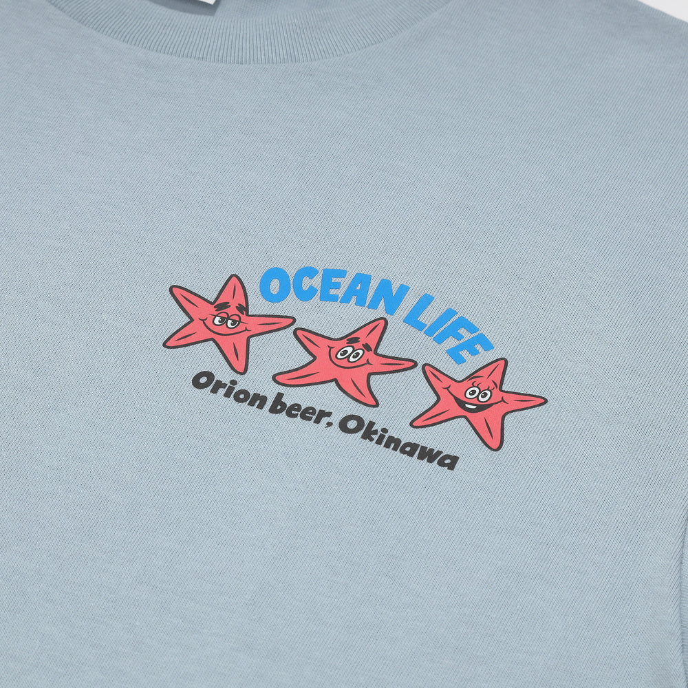 LOOSEMAN GALLERY×ORION OCEAN LIFE Tシャツ （カラー：アシッドブルー）