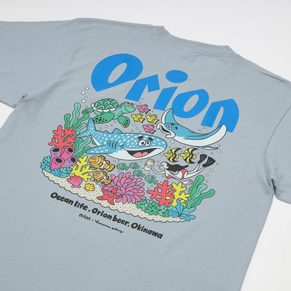 LOOSEMAN GALLERY×ORION OCEAN LIFE Tシャツ （カラー：アシッドブルー）