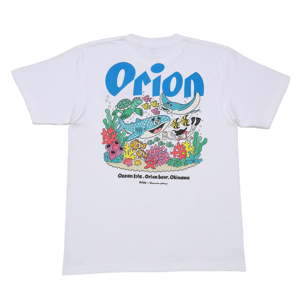 LOOSEMAN GALLERY×ORION OCEAN LIFE Tシャツ （カラー：ホワイト）