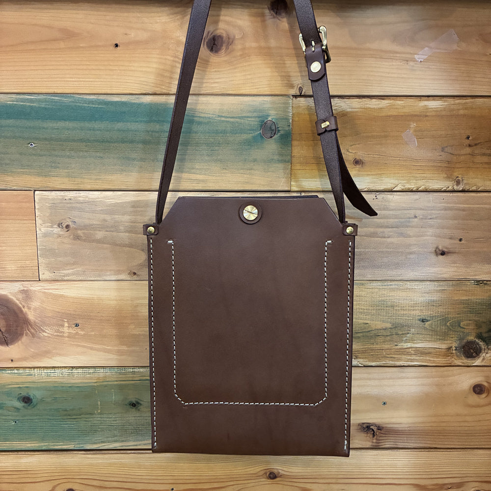 レザーショルダーバッグ （カラー：チョコ）