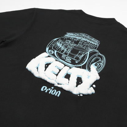 ORION×KELTY　BEERBARデザインTシャツ　ブラック