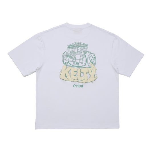 ORION×KELTY　BEERBARデザインTシャツ　ホワイト