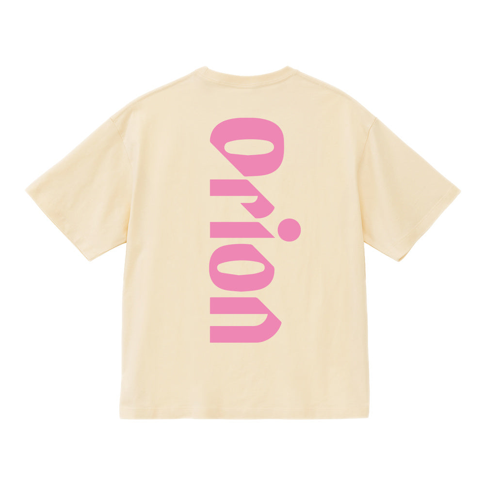 BEERロゴTシャツ　ライトベージュ