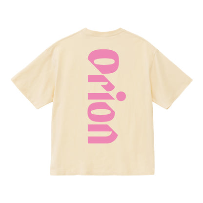 BEERロゴTシャツ　ライトベージュ