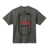 BEER缶Tシャツ　ピグメント・ブラック