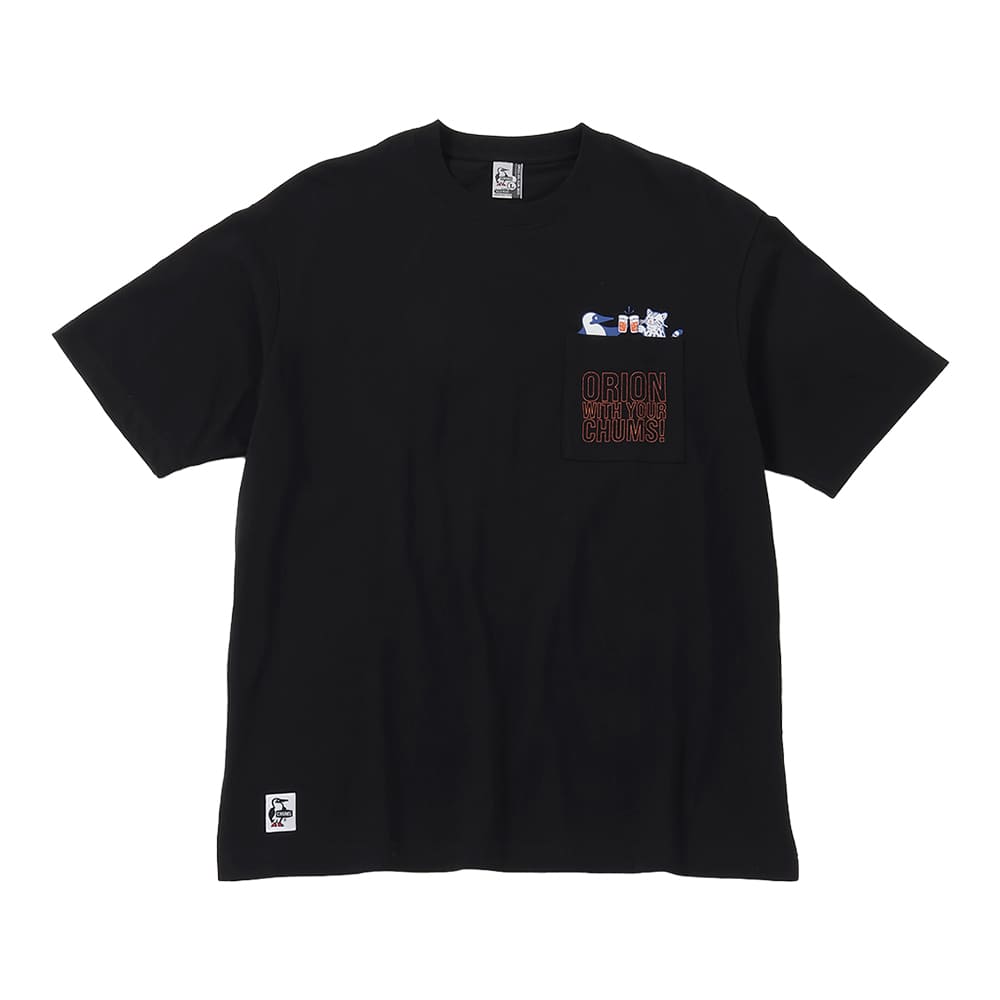 【ORION×CHUMSコラボ26FW】イリオモテヤマネコ カンパイ ブービーバードT-shirt　CRAZY