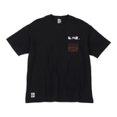 【ORION×CHUMSコラボ26FW】イリオモテヤマネコ カンパイ ブービーバードT-shirt　BLACK