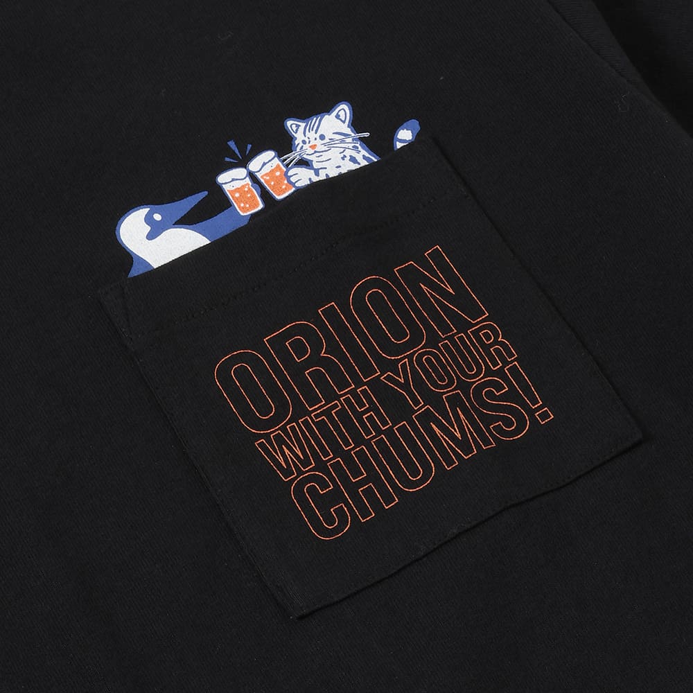 【ORION×CHUMSコラボ26FW】イリオモテヤマネコ カンパイ ブービーバードT-shirt　CRAZY