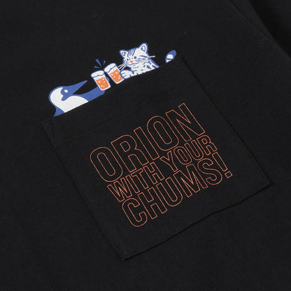 【ORION×CHUMSコラボ26FW】イリオモテヤマネコ カンパイ ブービーバードT-shirt　CRAZY