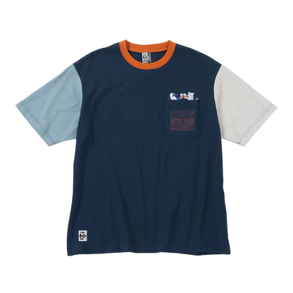 【ORION×CHUMSコラボ26FW】イリオモテヤマネコ カンパイ ブービーバードT-shirt　CRAZY