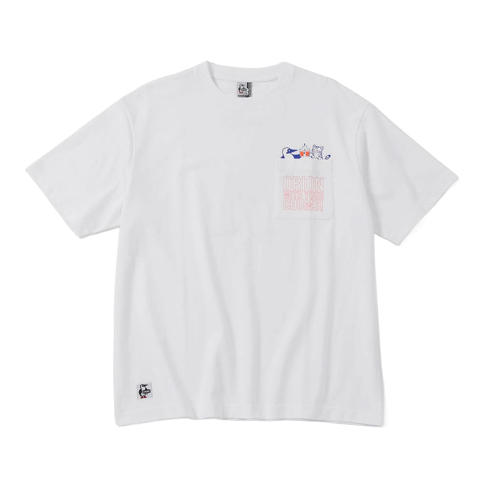 【ORION×CHUMSコラボ26FW】イリオモテヤマネコ カンパイ ブービーバードT-shirt　CRAZY