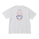 【ORION×CHUMSコラボ26FW】イリオモテヤマネコ カンパイ ブービーバードT-shirt　WHITE