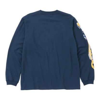【ORION×CHUMSコラボ26FW】カンパイSurf Long Sleeve T-shirt　NAVY