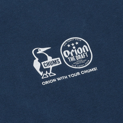 【ORION×CHUMSコラボ26FW】カンパイSurf Long Sleeve T-shirt　NAVY