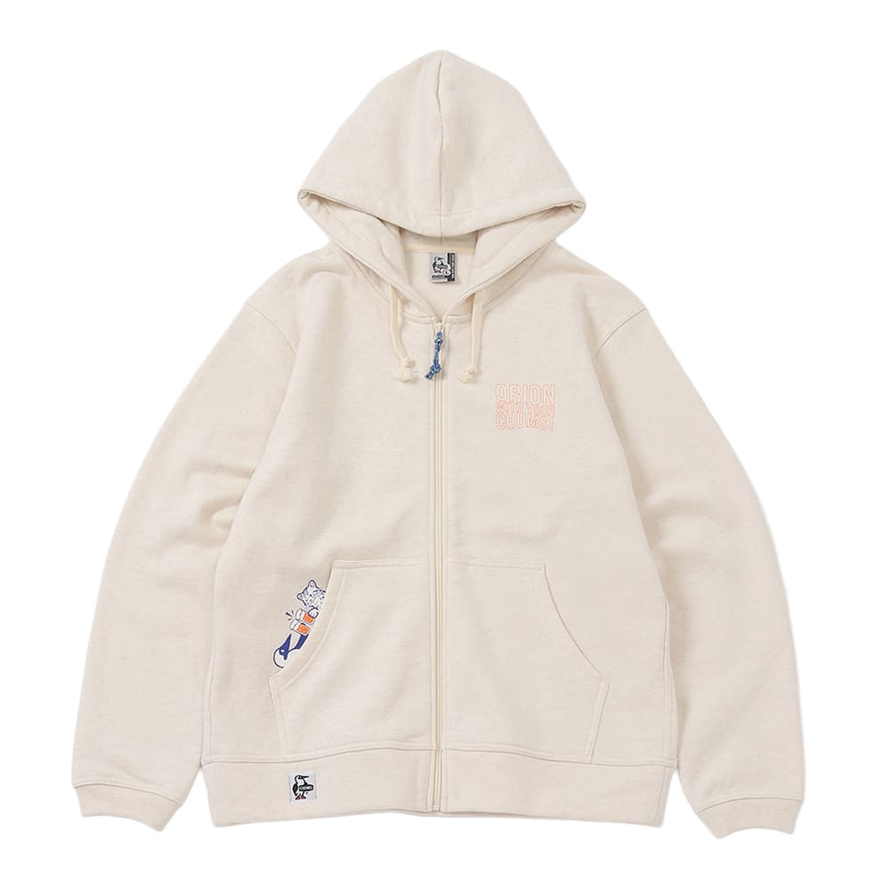 【ORION×CHUMSコラボ26FW】イリオモテヤマネコ カンパイ ブービーバードZip Parka　NATURAL