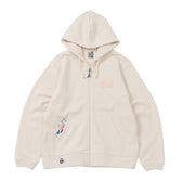 【ORION×CHUMSコラボ26FW】イリオモテヤマネコ カンパイ ブービーバードZip Parka　NATURAL