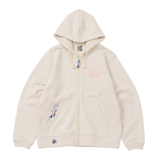 【ORION×CHUMSコラボ26FW】イリオモテヤマネコ カンパイ ブービーバードZip Parka　NATURAL