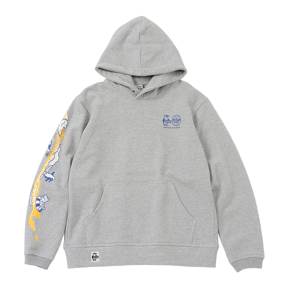 【ORION×CHUMSコラボ26FW】カンパイSurf Pull Over Parka　GRAY