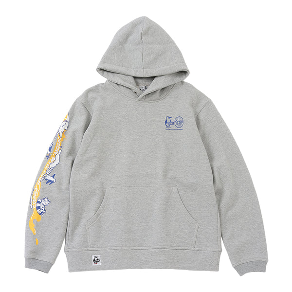 【ORION×CHUMSコラボ26FW】カンパイSurf Pull Over Parka　GRAY