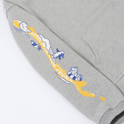 【ORION×CHUMSコラボ26FW】カンパイSurf Pull Over Parka　GRAY