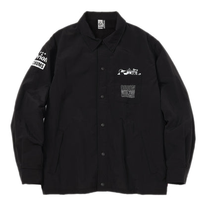 【ORION×CHUMSコラボ26FW】イリオモテヤマネコ カンパイ ブービーバードShirt Jacket　BLACK