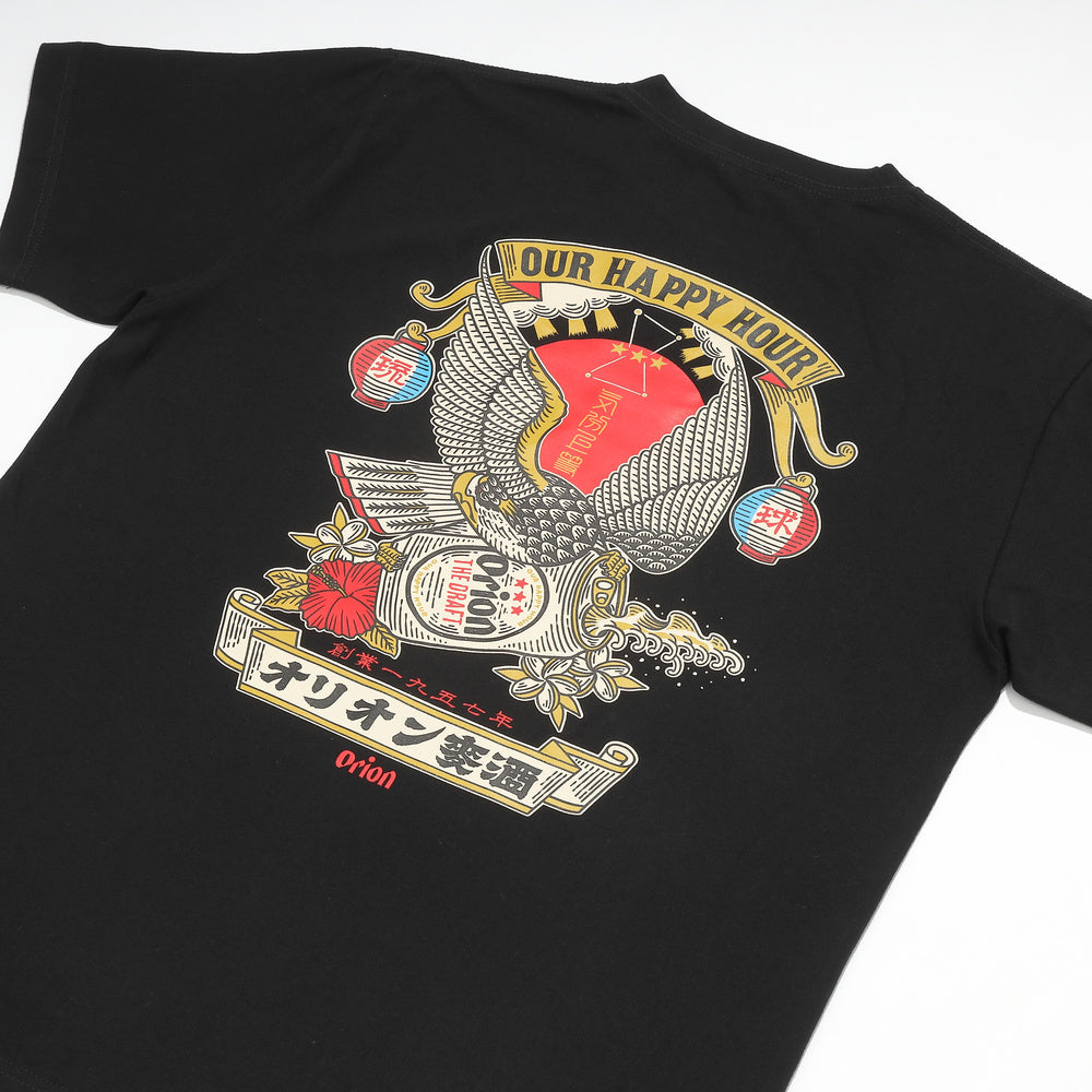 画工遊鷹コラボTシャツ （カラー：ブラック）