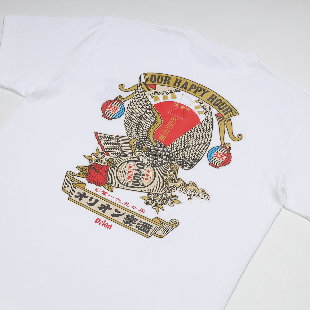 画工遊鷹コラボTシャツ （カラー：ホワイト）