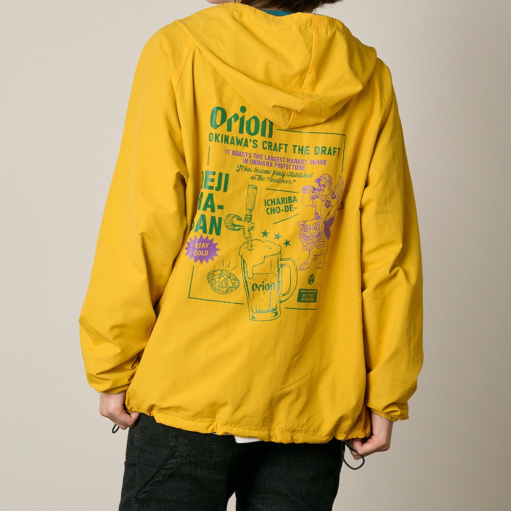 Duckster × ORION】 ダックスターコラボナイロンジップパーカー