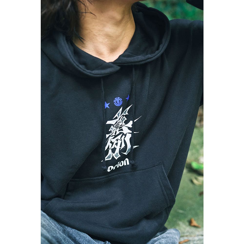 ELEMENT × ORION TAGGING CARRY HOOD（カラー：ブラック）