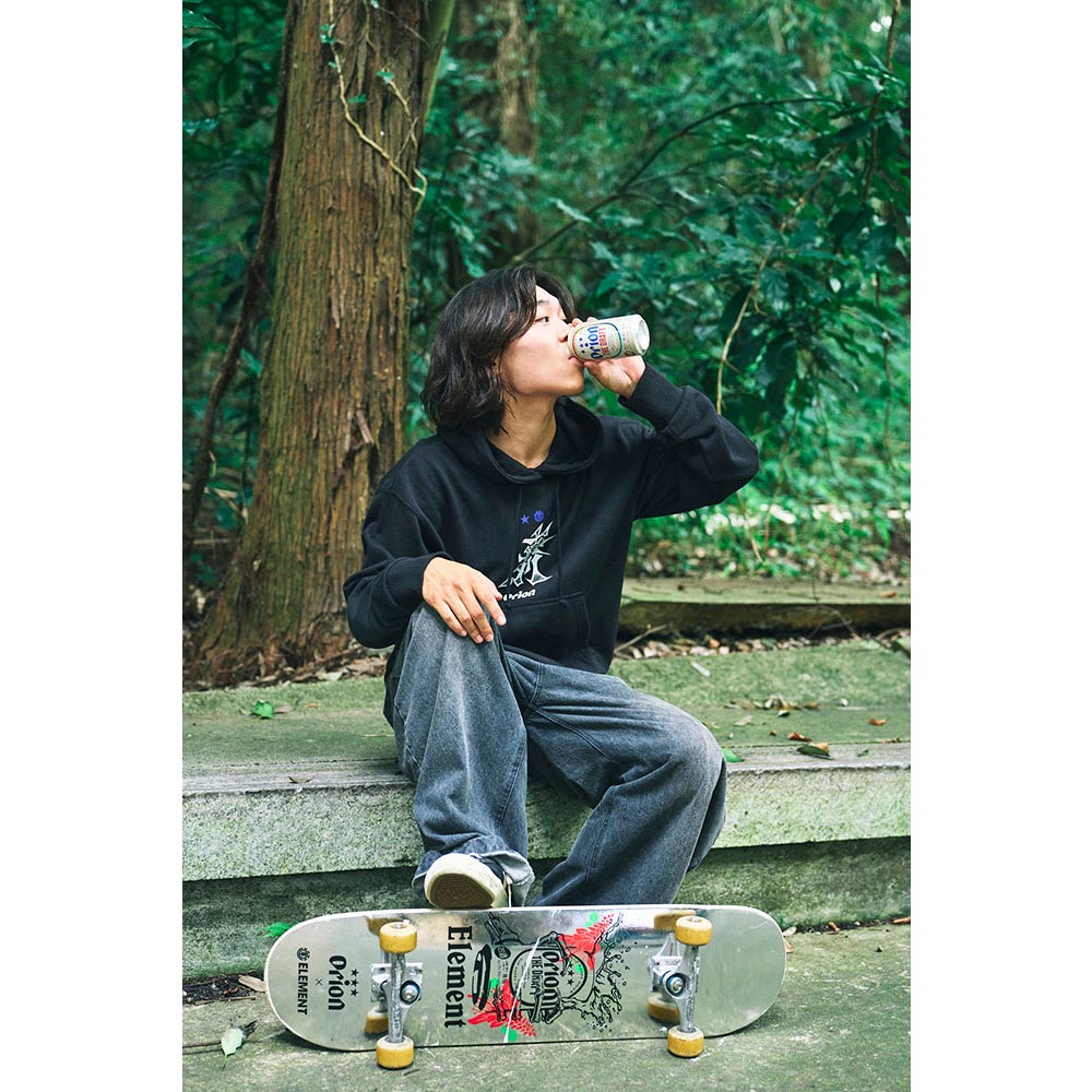 ELEMENT × ORION TAGGING CARRY HOOD（カラー：ブラック）