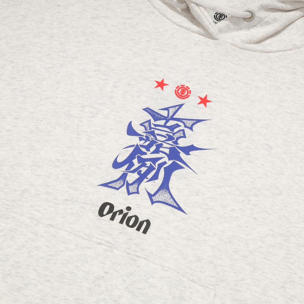 ELEMENT × ORION タギング嘉例フーディー （カラー：ホワイト）