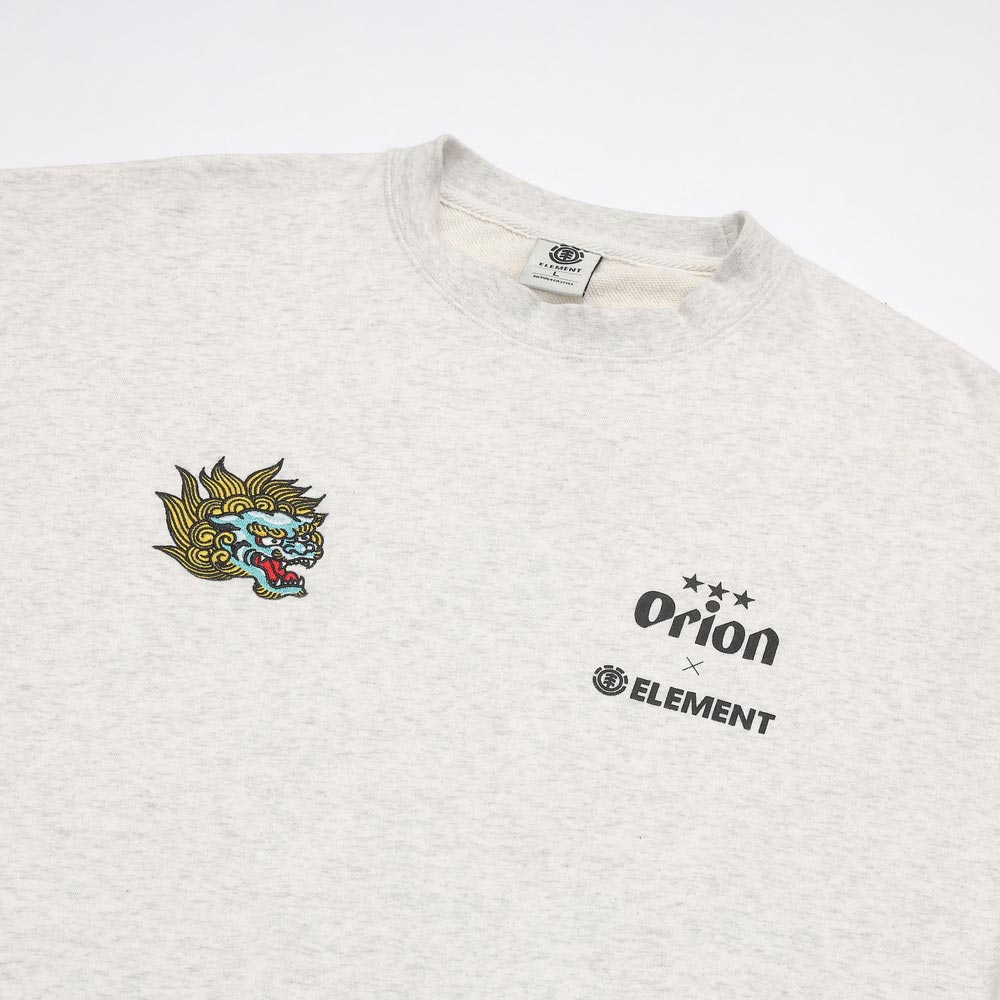 ELEMENT × ORION シーサークルーネック （カラー：ホワイト）