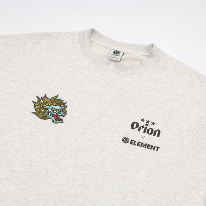 ELEMENT × ORION シーサークルーネック （カラー：ホワイト）