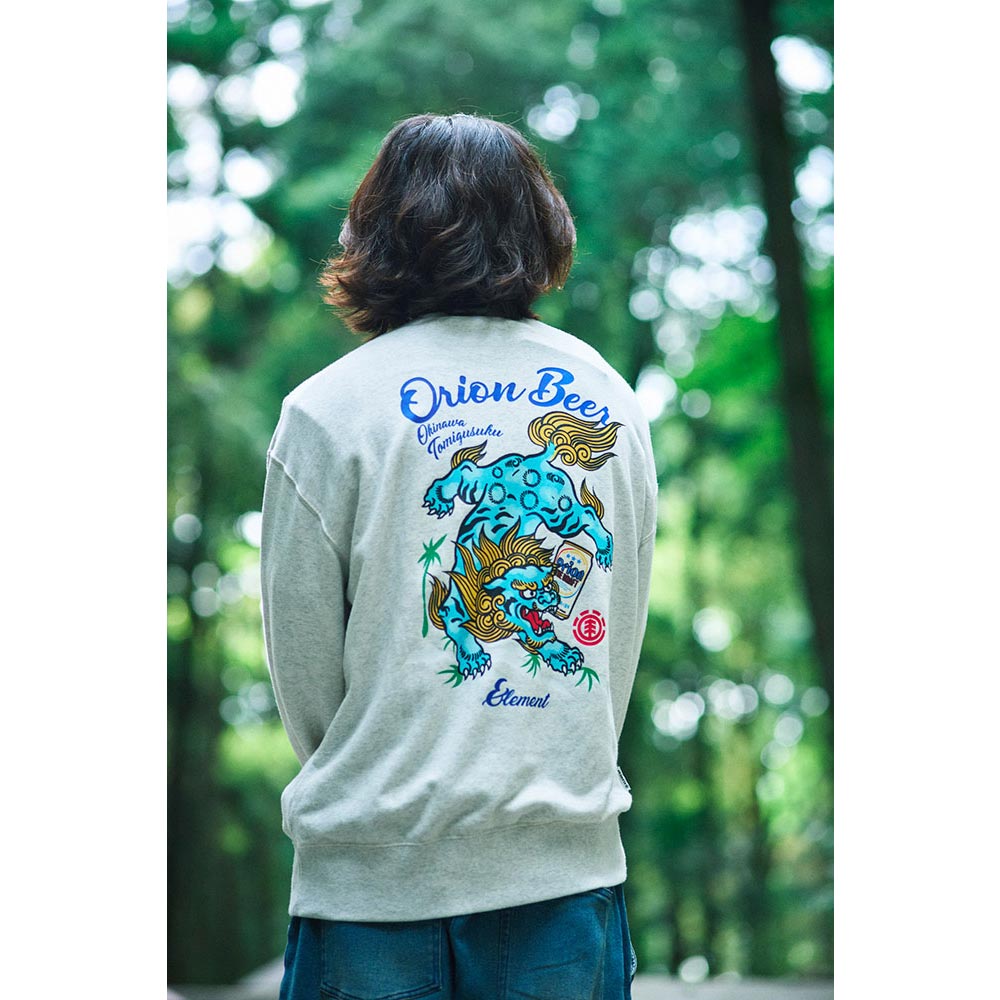 ELEMENT × ORION SHISA CREW （カラー：ホワイト）