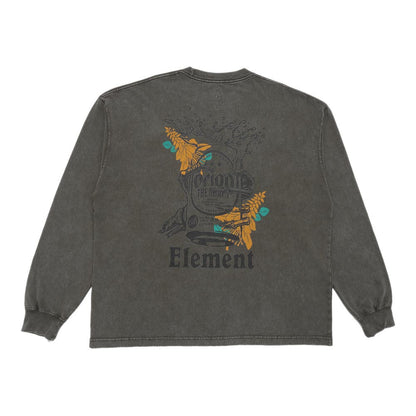 ELEMENT × ORION ザ・ドラフト缶ロンT　パウダーブリーチ